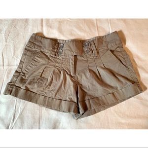 Costa Blanca tan shorts, size 8. GUC. Smoke free home